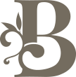 Logo gris de la location de vacances la Maison de Becaras au pied du Mont Ventoux à Bedoin